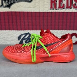 Size 5.5 - Nike Kobe 6 Protro Reverse Grinch (GS) - FV9676-600